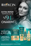 Bioxcin Keratin & Argan Onarıcı Şampuan 300 Ml - Yıpranmış ve Hasar Görmüş Saçlar 2 Li Avantaj Seti
