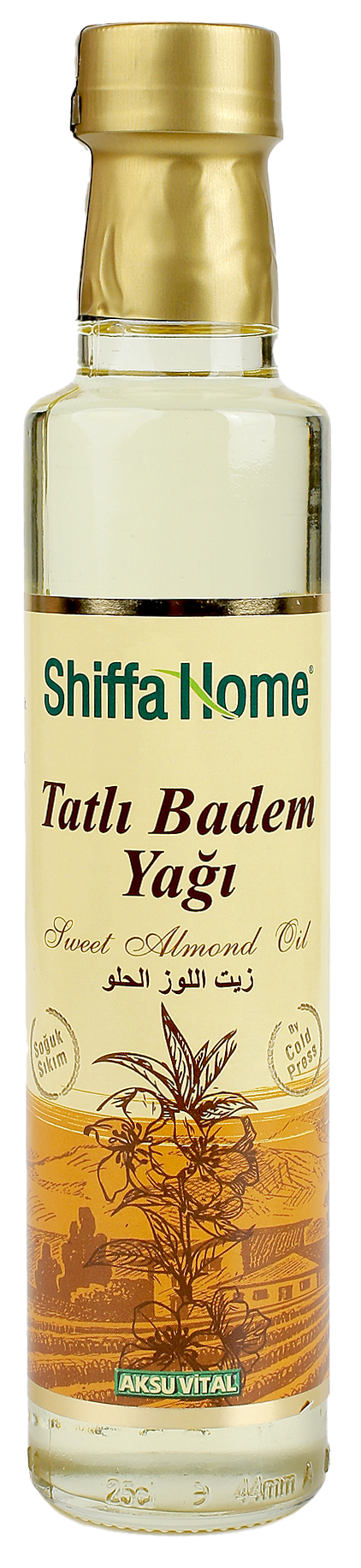 Aksuvital Tatlı Badem Yağı 250 ml.