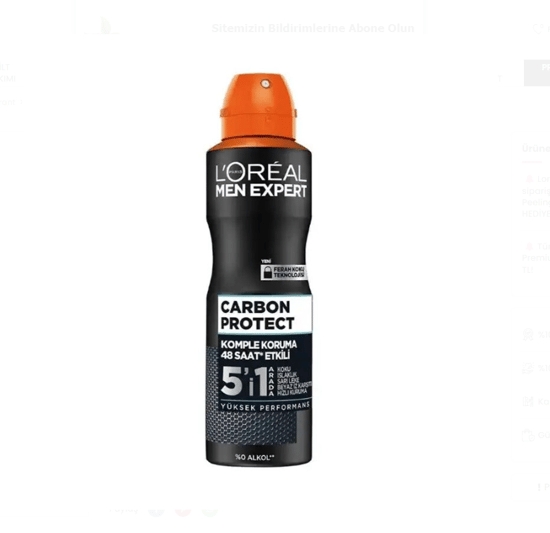 L'Oreal Paris L'Oréal Paris MEN EXPERT CARBON PROTECT ANTI PERSPIRANT DEODORANT 150ML