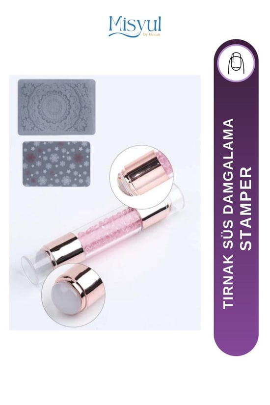 Misyul Tırnak Desen Basma Mühürü Stamper Mıs-2111