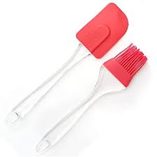 İnura Global Baysa-210 ( 2pcs Set ) ( Büyük Boy ) Silikon Yumurta Fırçası & Spatula