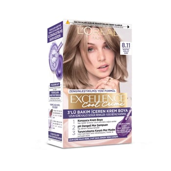 L’oréal Paris Excellence Cool Creme Saç Boyası Ekstra Küllü Sarı 8.11