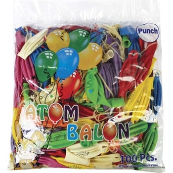 İnura Global Atom ( Punch & Büyük ) Balon 100pcs