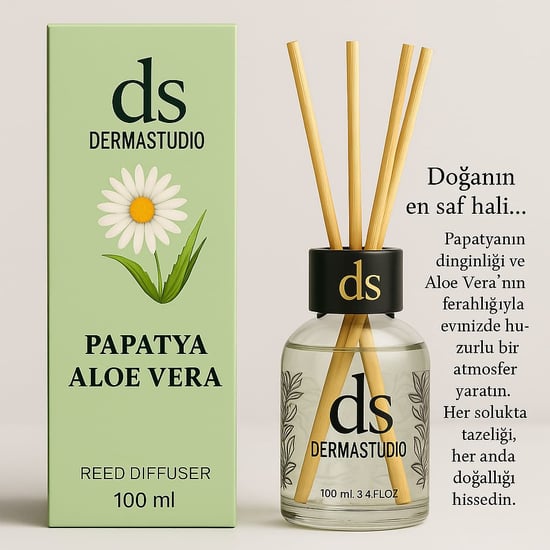 Dermastudio Papatya Aleo Vera 100Ml Bambu Ortam Kokusu