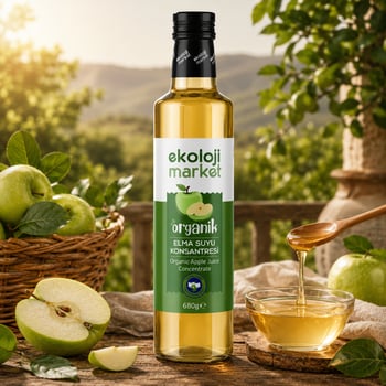 Organik Elma Suyu Konsantresi 670 Gr.