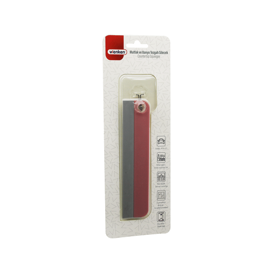 Wenken Ur-3455 (mutfak-banyo Tezgah) (oto-ev Pencere) Silecek Camsil & Çekpas (sapsız & Tutacaklı) (askılıklı) (17.5cm)