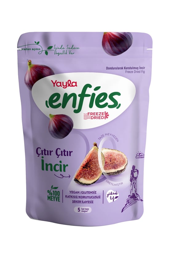 Yayla Enfies Freeze Dried Dondurularak Kurutulmuş İncir 20gr
