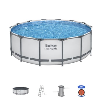 Bestway Prefabrik Havuz Steel Pro Max Prefabrik Yer Üstü Çember Havuz Seti 4,27 M X 1,22 M 5612x