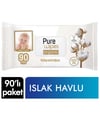 Pure Baby Islak Havlu 90'lı Pamuklu