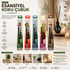 Niyebu ( 3pcs ) Esansiyel Koku Çubuk ( Botanic - Sandal - Deniz Esinti - Mango - Buble Gum )