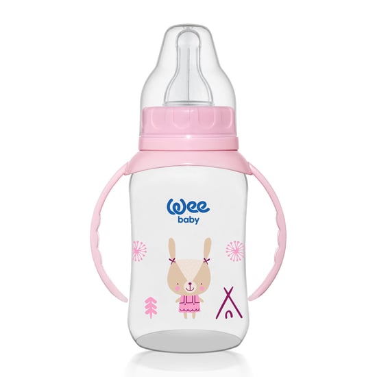 Wee Baby Klasik Kulplu Pp Biberon 150 Ml Pembe 6-18 Ay