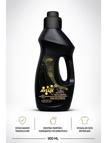 Aylux Siyahlar & Koyu Renkliler Sıvı Çamaşır Deterjanı 900 Ml
