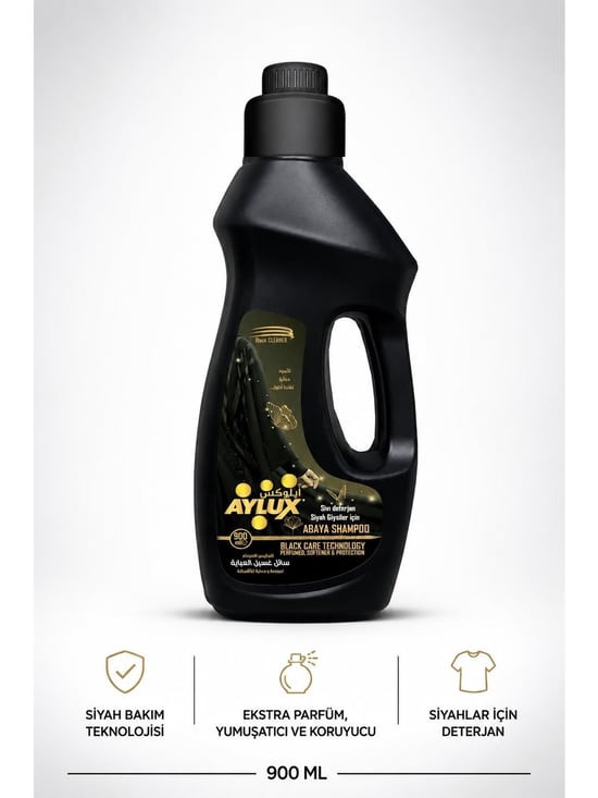 Aylux Siyahlar & Koyu Renkliler Sıvı Çamaşır Deterjanı 900 Ml