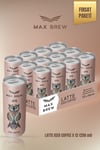 Max Brew Latte Soğuk Kahve250 Ml 12 Adet