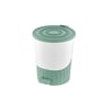 Dünya-01070-867 ( Yeşil ) Pastel- ( Lüx ) ( 14lt ) ( Pedallı ) Çöp Kovası Plastik ( 315x285x335mm )