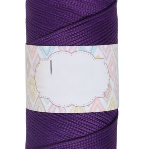 P Parla Makrome İpi 3mm Polyester Koyu Mor