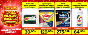 Bulaşık Yıkama Ürünlerinde Fırsatlar! kampanya resmi