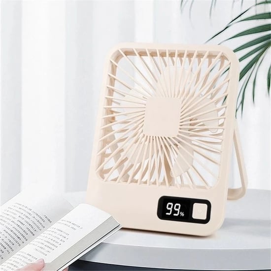 Masaüstü Digital Göstergeli Fan-11 Q3 Bej Cevval