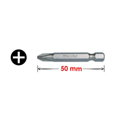 Tomax Ph2 X 50mm Yıldız Uç Bits Tornavida