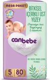Canbebe 5 Numara Junior 80'li Bebek Bezi