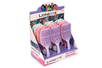 Lionesse Kolay Saç Açma Fırçası 1298 (1 Stant :12 Adet)