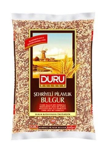 Duru 1kg Şehriyeli Pilavlık Bulgur (101ts)