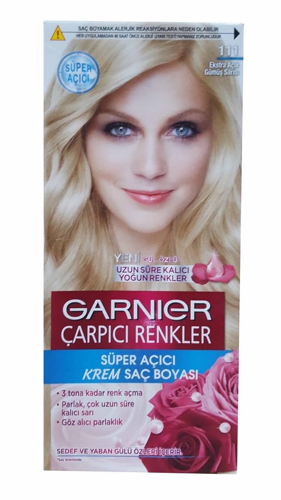 Garnier Çarpıcı Renkler 111 E Acık Gumus