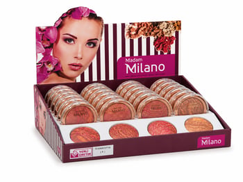 Madam Milano Terracotta Blusher Terracotta Allık – 4 Renk Seçeneği