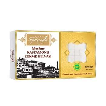 Kastamonu Meşhur Sepetçioğlu Tereyağlı Çekme Helva 180g