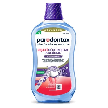 Parodontax Günlük Ağız Bakım Suyu Diş Eti Güçlendirme Ferah Nane 500 Ml 8681291341311