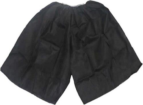 Private 100 adet Hasta Muayene Kolonoskobi Siyah Tela Şort Xl Kullan At Tek Kullanımlık