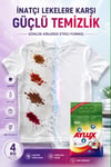 Aylux Toz Deterjan 4 Kg 27+ Sık Yıkananlar 5in1 Ultra Yoğun Etkili Formül Renkiler