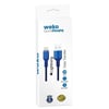 Wk-22025 Usb To Lightning Örgülü Siyah Telefon Şarj Kablosu