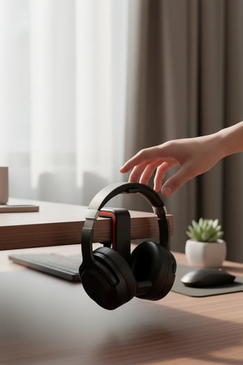 Masa Kenarı Oyuncu Kulaklık Standı