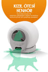 Livenzi Pet Akıllı Otomatik Kedi Tuvaleti | Wi-fi Kontrollü & Otomatik Temizleme & Koku Önleyici & Uv Sterilizasyon