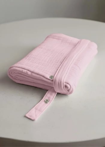 Muslin Emzirme Örtüsü 100x70 Cm Pembe