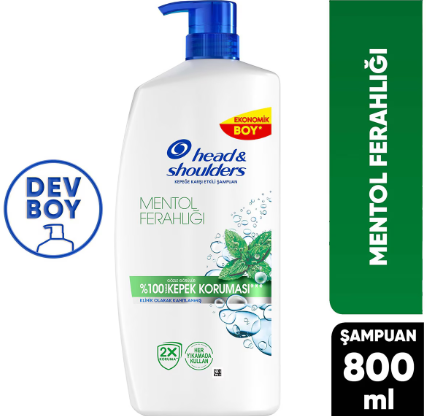Head&shoulders Mentol Ferahlığı Kepek Karşıtı Şampuan 800 Ml