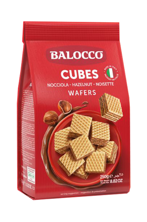 BALOCCO WAFERS HAZELNUT KÜP GOFRET (FINDIKLI) 250 GR