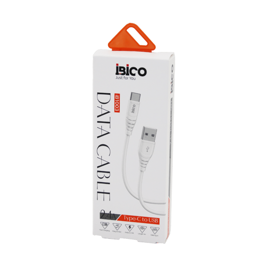İb-1003 ( Usb To=( Type-c ) ( Kablo ) ( Hızlı ) Telefon Şarj & Data Kablosu=1mt ( 2.4a )