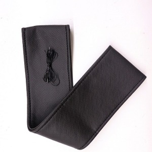 P Parla Tüm Araçlara Uyumlu Vinil Direksiyon Kılıfı, Dikmeli Siyah Dikişli