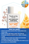 Naturix Leke Karşıtı Güneş Kremi SPF 50+ 50 ml