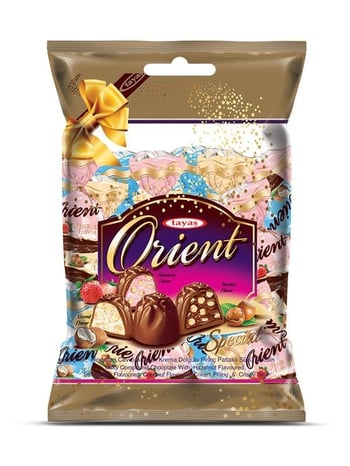 Tayaş Orient Kapuçino Krema Pirinç Patlaklı Sütlü Bayram Şekeri 1 Kg