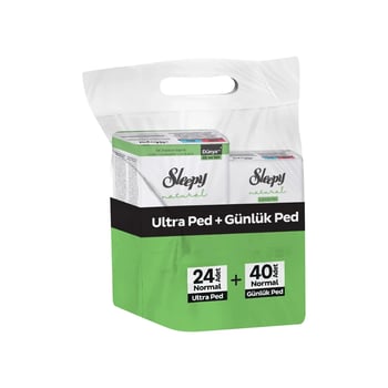 Sleepy Ped Ultra Normal 24'lu+gunluk Normal 40'lı