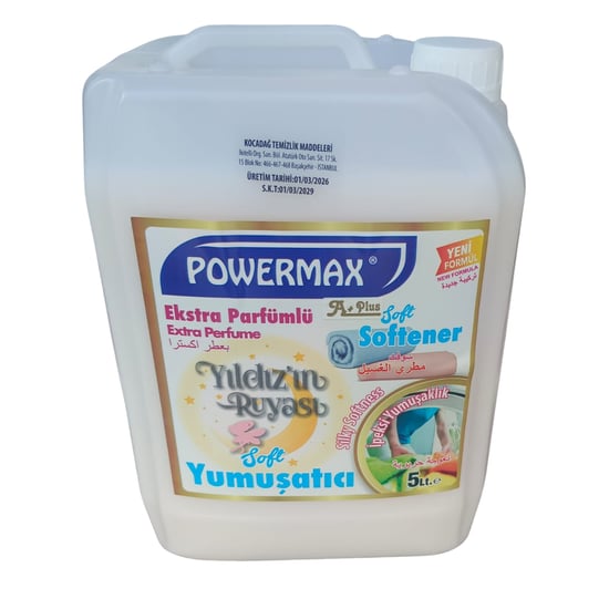 Powermax Yumuşatıcı 5lt