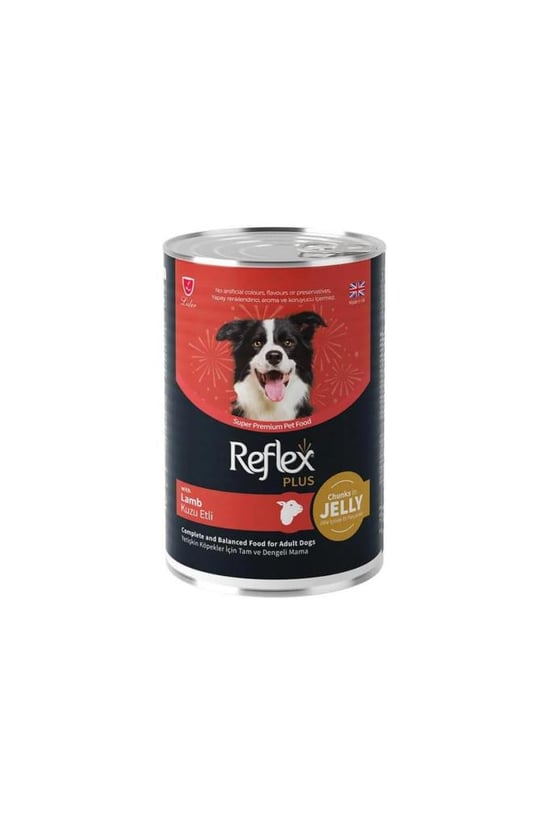 Reflex Plus Parça Kuzu Etli Köpek Konservesi 400 Gr