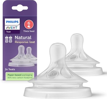 Philips Avent Natural Response 2'li Biberon Emziği 6 Numara 6+ Ay -scy966/02