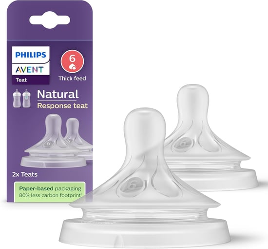 Philips Avent Natural Response 2'li Biberon Emziği 6 Numara 6+ Ay -scy966/02