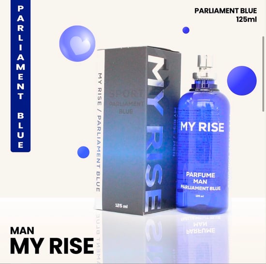 My Rise Parlament Mavi Edt 125 Ml Erkek Parfümü