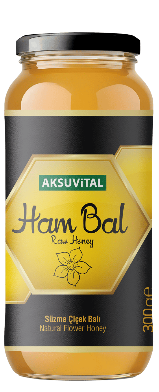 Aksuvital HAM BAL ÇİÇEK BALI 300 gr