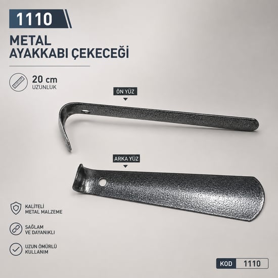 Hagiki 20 Cm Metal Ayakkabı Çekeceği